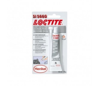 Masilla de silicona para juntas de motor LOCTITE gris SI5660 40ml