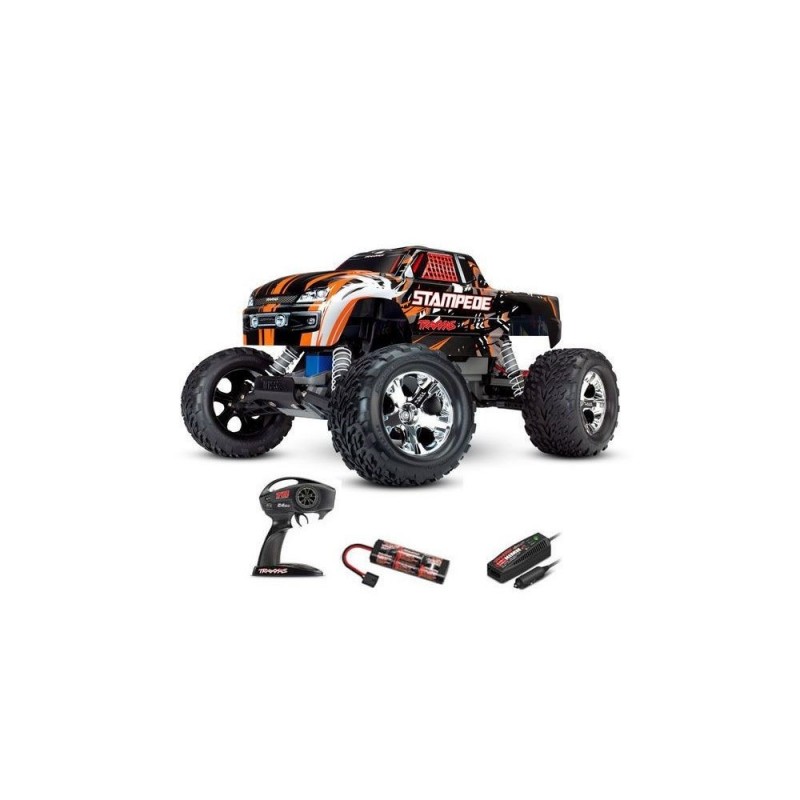 Traxxas Stampede Orange 2WD Brushed Radio (with batteries / charger)
