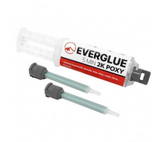 Colla epossidica 5min 25g siringa EVERGLUE