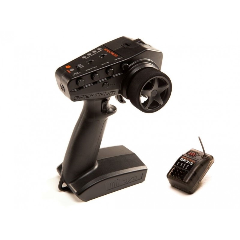 Spektrum DX3 SMART + SR315

(Note: This is a product name and does not require translation. "Spektrum DX3 SMART + SR315" refers to a radio transmitter and receiver set for remote control vehicles.)