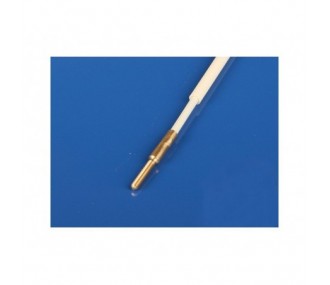 Bowden M2 flexible tubing diam. 2.7/1.8mm, length 1m-white