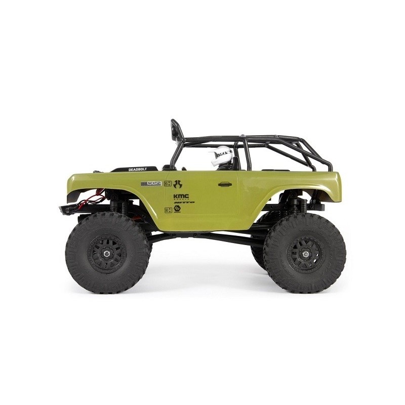 Axial SCX24 Deadbolt 1/24a Escala 4WD RTR verde