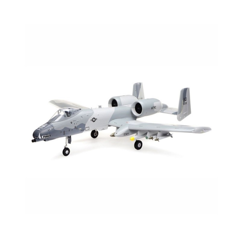 Avion E-flite A-10 Thunderbolt II 64mm EDF AS3X BNF basic env.1.15m