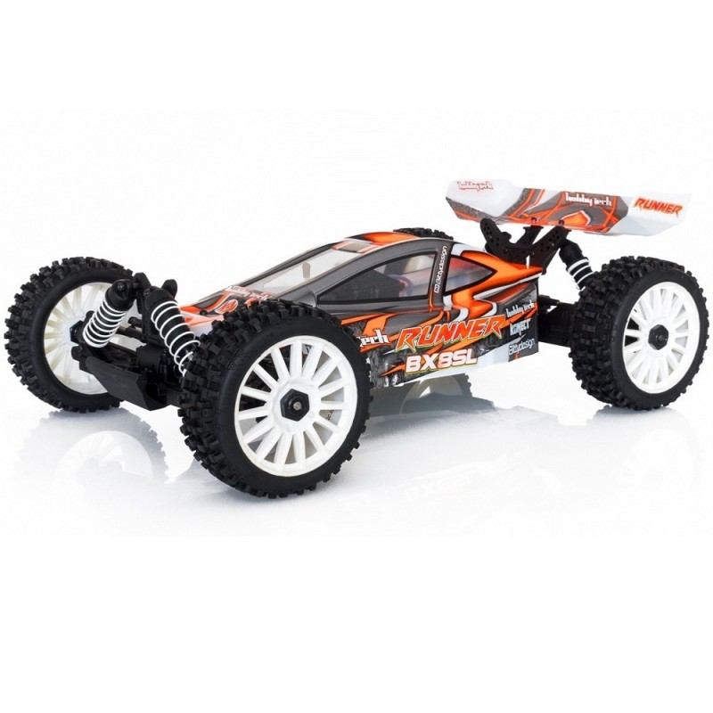 BX8 Runner Naranja tipo SL cepillado 1/8 4wd RTR Hobbytech