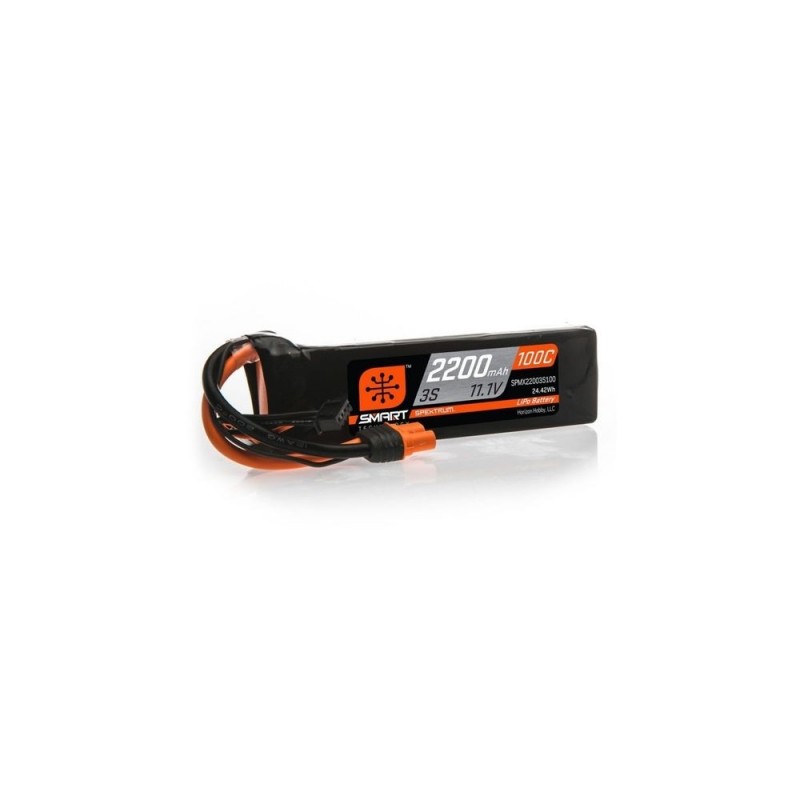 Batería Smart Lipo 3S 11.1V 2200mAh 100C IC3 Spektrum