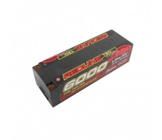 Batterie Gens Ace RedLine, Lipo HV 4S LCG 6000Ah 130C Prise 5mm