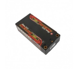 Batería Gens Ace RS RedLine, Shorty Lipo Hv 2S 6000mAh 130C zócalo 5mm