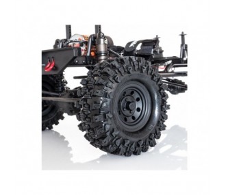 Schwarze Kompletträder crawler CLIMBER 121/45 (das Paar)