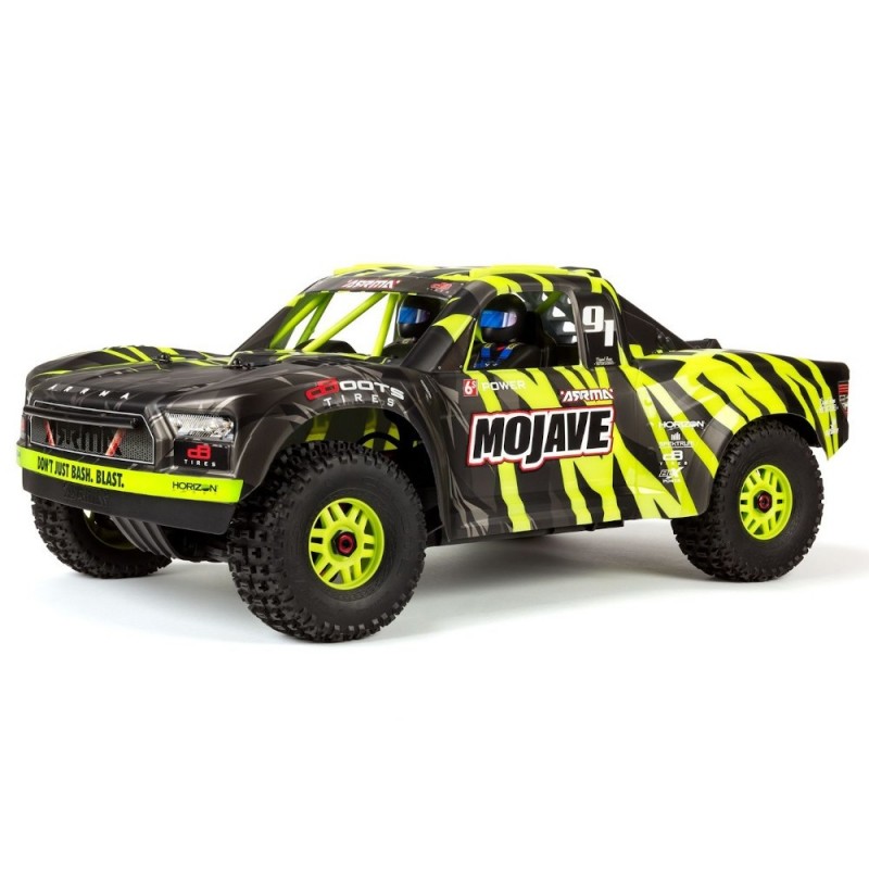 ARRMA 1/7 Mojave 6S BLX 4WD Brushless Desert Truck RTR, green and black