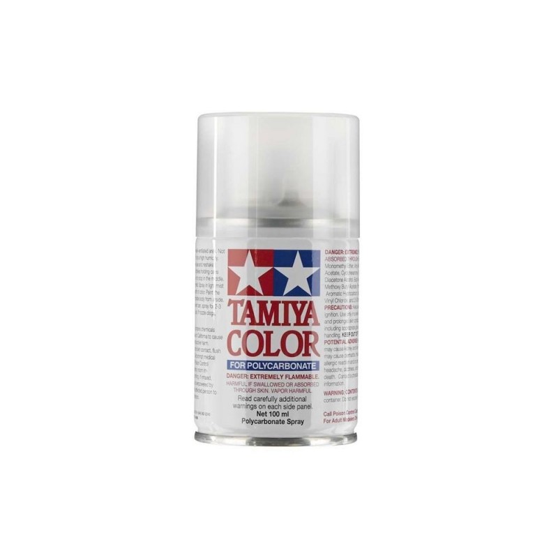 Aerosol paint 100ml for LEXAN Tamiya PS55 matte varnish