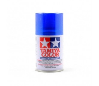 Peinture aérosol 100ml pour LEXAN Tamiya PS38 bleu translucide