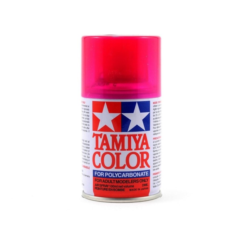 Aerosol paint 100ml for LEXAN Tamiya PS40 translucent pink