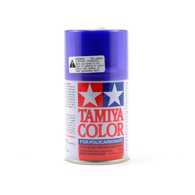Pintura en aerosol 100ml para LEXAN Tamiya PS45 púrpura translúcido