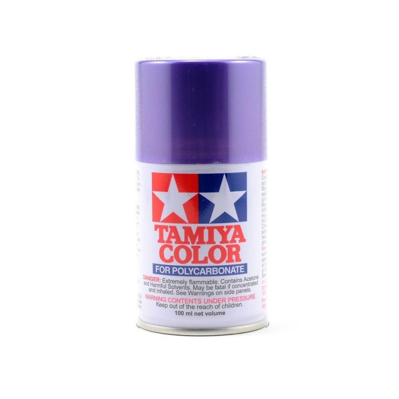 Peinture aérosol 100ml pour LEXAN Tamiya PS51 alu violet anodisé