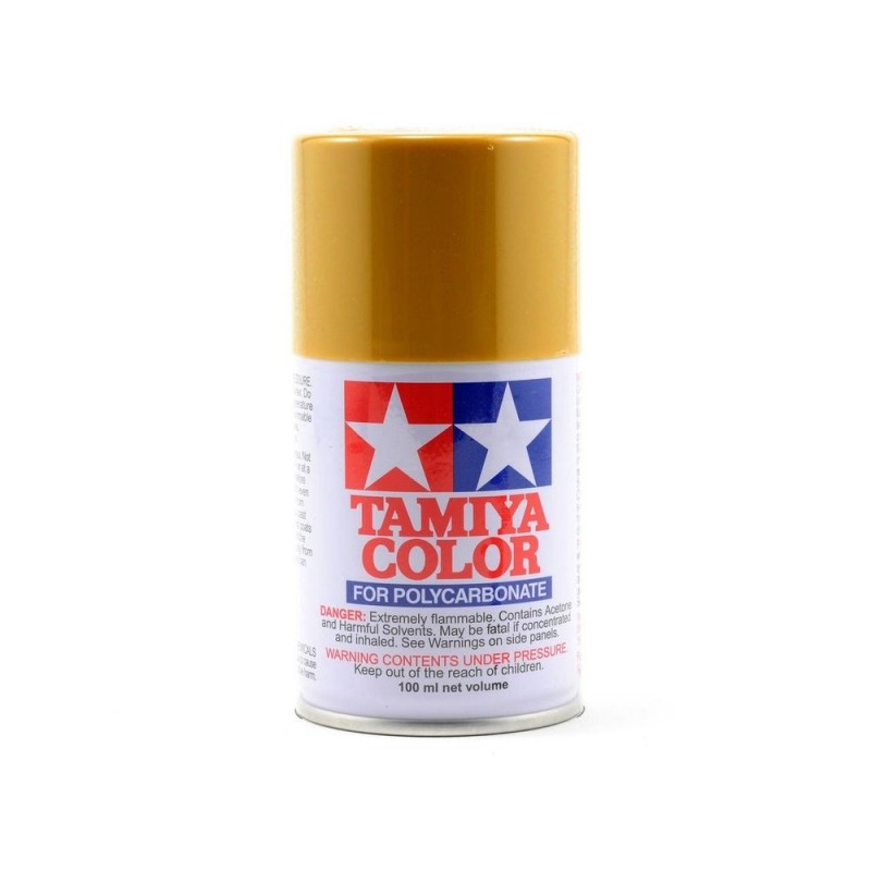 Aerosol paint 100ml for LEXAN Tamiya PS56 mustard yellow