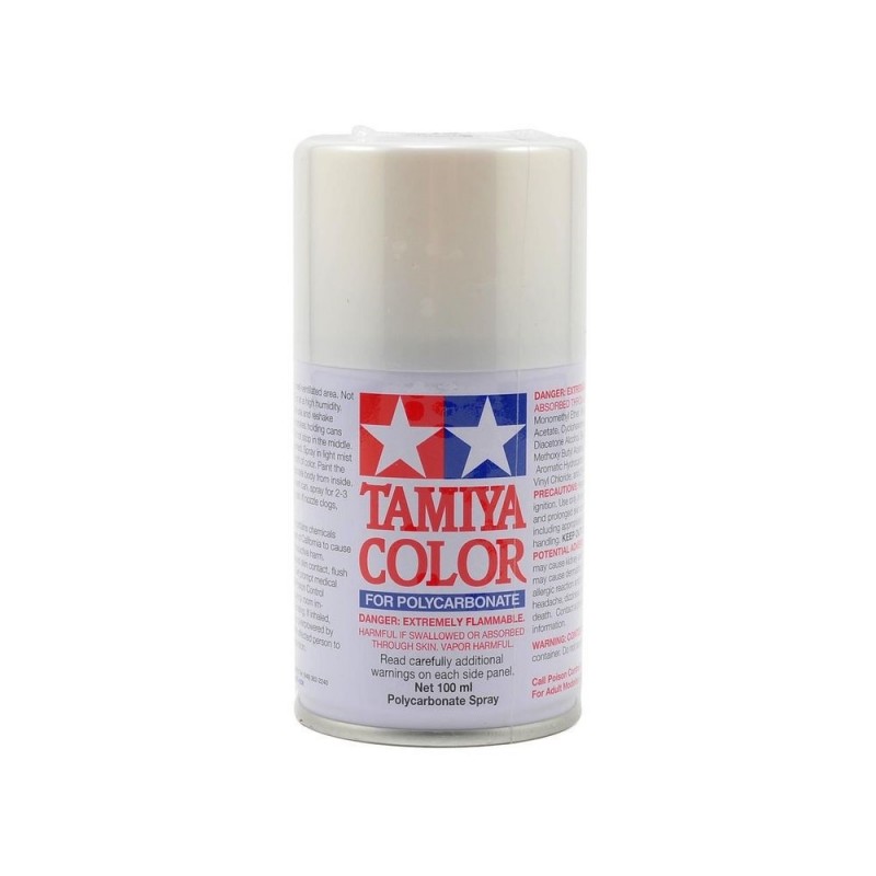 Vernice aerosol 100ml per LEXAN Tamiya PS57 bianco perla