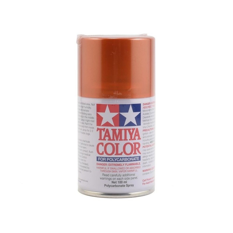 Aerosol paint 100ml for LEXAN Tamiya PS61 orange metal
