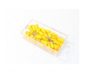 Construction Pins (50 pcs) - Orange