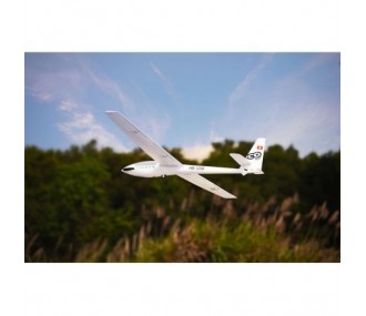 FMS ASW-17 EPO PNP 2.50m quad flaps - Chocofly livery