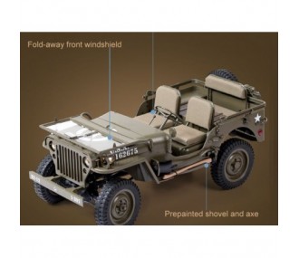 1/6 JEEP WILLYS 1941 MB scaler ARTR car kit (RS version)