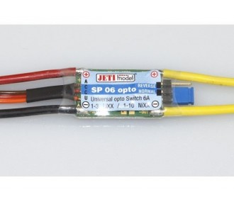 Interrupteur RC SP06 OPTO 6A JR - Jeti