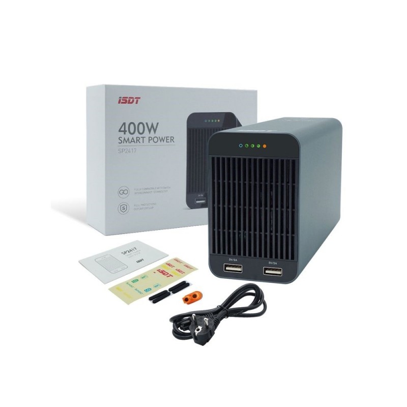 ISDT SP2417 Netzteil 17A/400W 24V mit BattGo