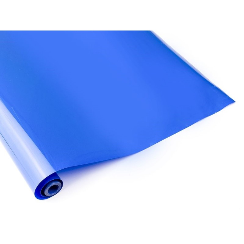 Rotolo da 2 m di tela blu (larghezza 64 cm)