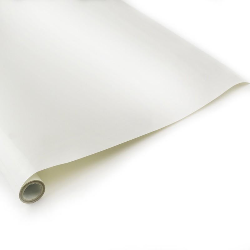 Rollo de lona blanca de 2 m (64 cm de ancho)