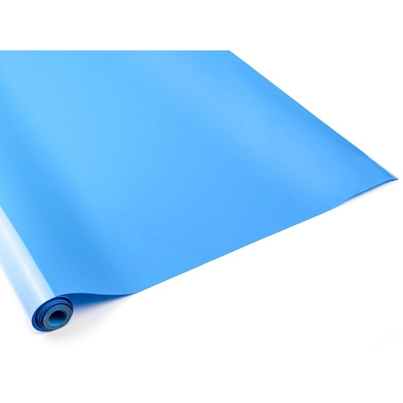 Rotolo da 2 m di tela azzurra (larghezza 64 cm)