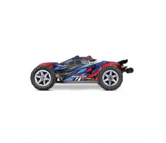 Traxxas Rustler Blue 4WD VXL ID TSM RTR (Without battery/charger) 67076-4