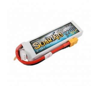 Akku Gen ace Soaring lipo 2S 7.4V 2200mAh 30C Stecker XT60