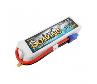 Akku Gens ace Soaring lipo 4S 14.8V 4000mAh 30C Steckdose EC5