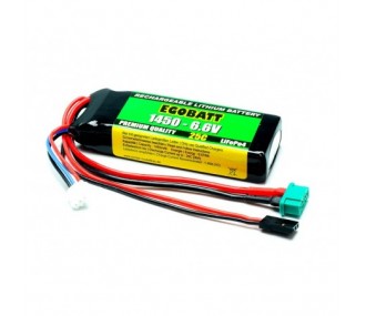 EGOBATT 6,6V 1450mAh 25C JR/MPX LiFe battery
