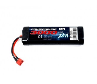 Batterie NiMh 7.2V 3000mAh Deans T2M