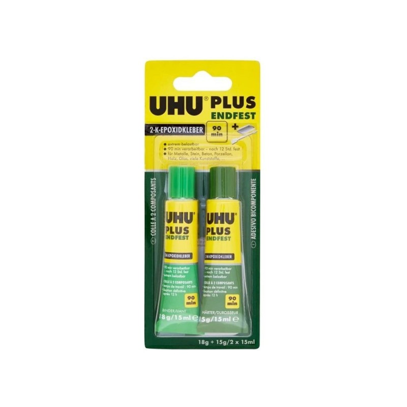 Epoxy Adhesive UHU Plus Endfest 90min 33g