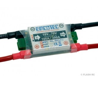 SPS 70V 100/200A safety cut-off Emcotec