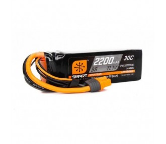 Batería Smart Lipo 3S 11.1V 2200mAh 30C IC3 Spektrum