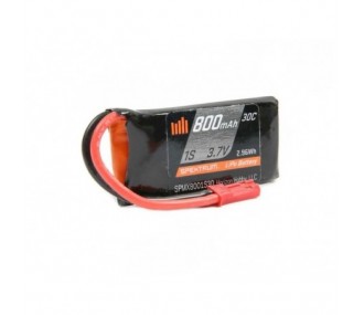 Batteria Smart Lipo 1S 3.7V 800mAh 30C JST Spektrum