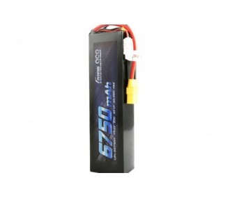 Batterie Gens Ace PC Case, Lipo 4S 14.8V  6750mAh 50C Prise XT90