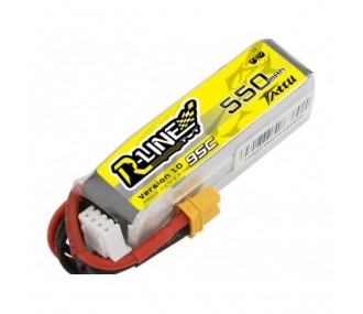 Akku Tattu lipo R-line 3S 11.1V 550mAh 95C Steckdose xt30