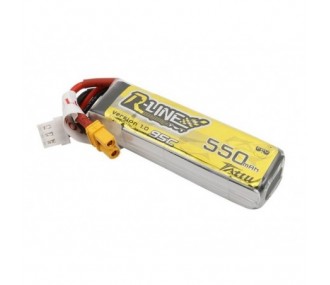 Akku Tattu lipo R-line 2S 7.4V 550mAh 95C Steckdose xt30