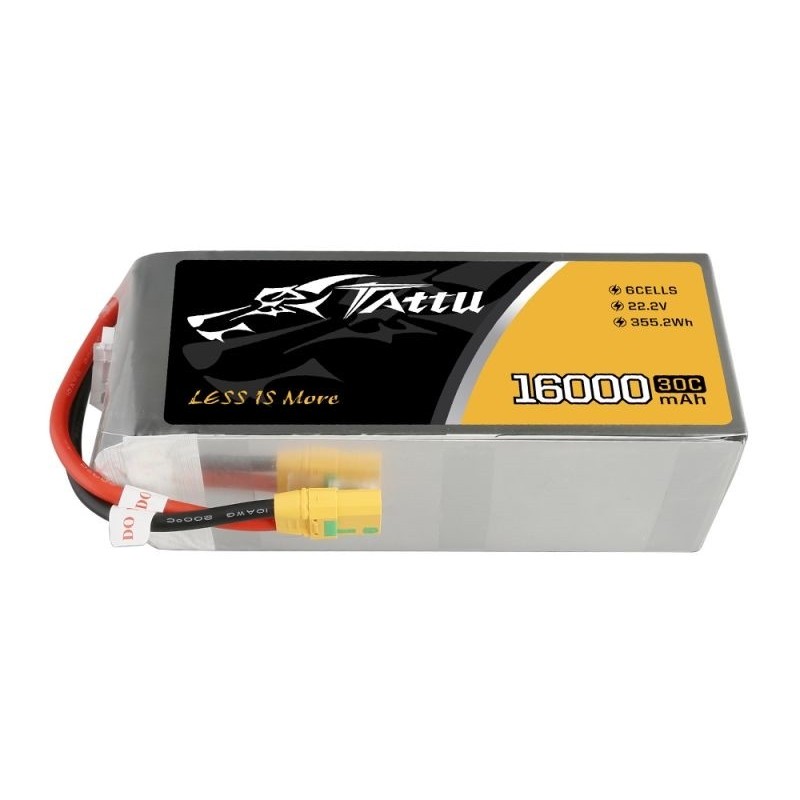Battery Lipo 6S 22.2V 16000mAh 30C Tattu