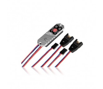 Dual regulated power supply PowerBox Sensor V3, 6.0/7.8V - MPX/JR sockets