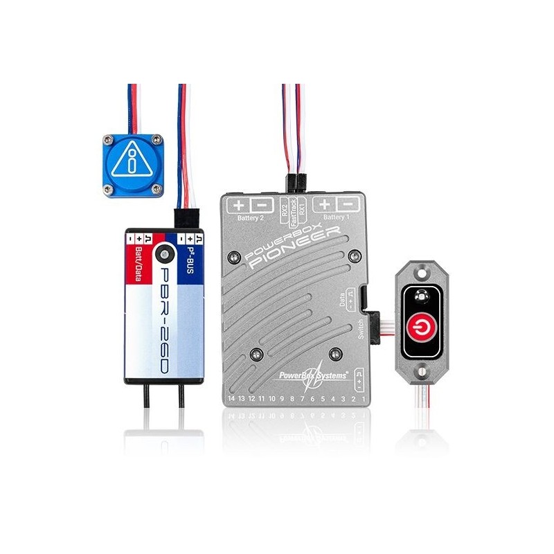 Emcotec R232 Box Box (Powerbox, Emcotec, Jeti, ...) - PowerBox Pioneer - FLASH RC