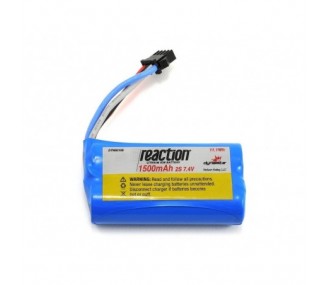 Batería Li Ion 7.4V 1500 mAh 2S para React 17 - DYNB0108