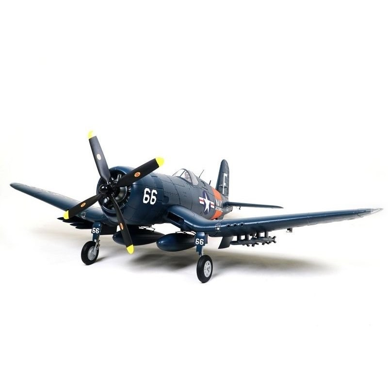 Avion FMS F4U V3 Corsair bleu PNP env.1.70m + Reflex