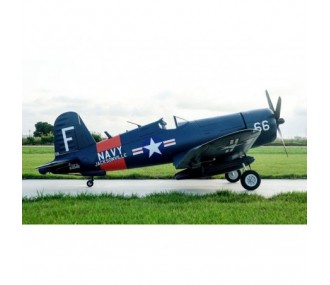 Avion FMS F4U V3 Corsair bleu PNP env.1.70m + Reflex