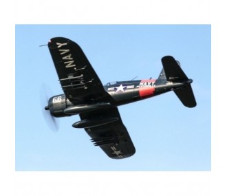 Avion FMS F4U V3 Corsair bleu PNP env.1.70m + Reflex