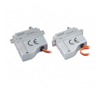 Micro servo KST HS08A MG HV (8g, 5.2kg.cm, 0.11s/60°)