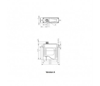 Mikro-Servo KST HS08A MG HV (8g, 5.2kg.cm, 0.11s/60°)